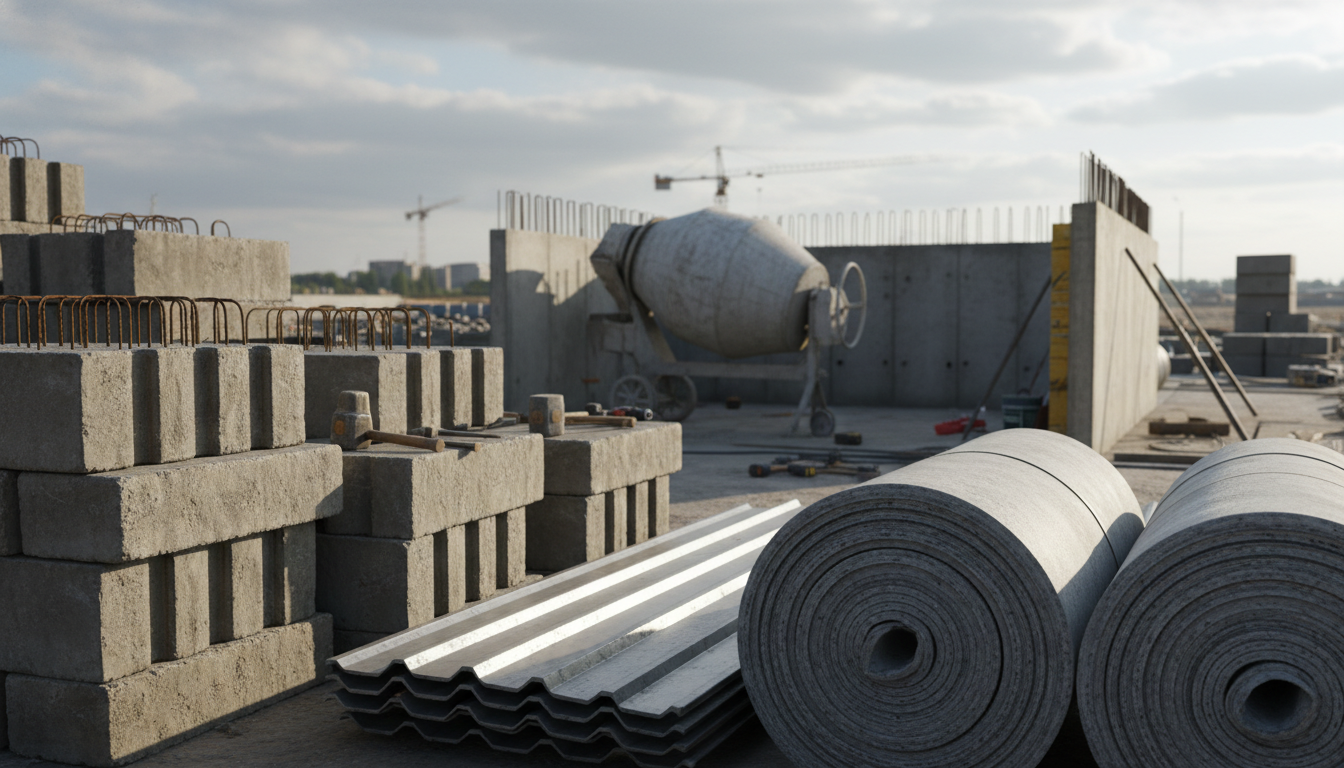 bunker construction materials