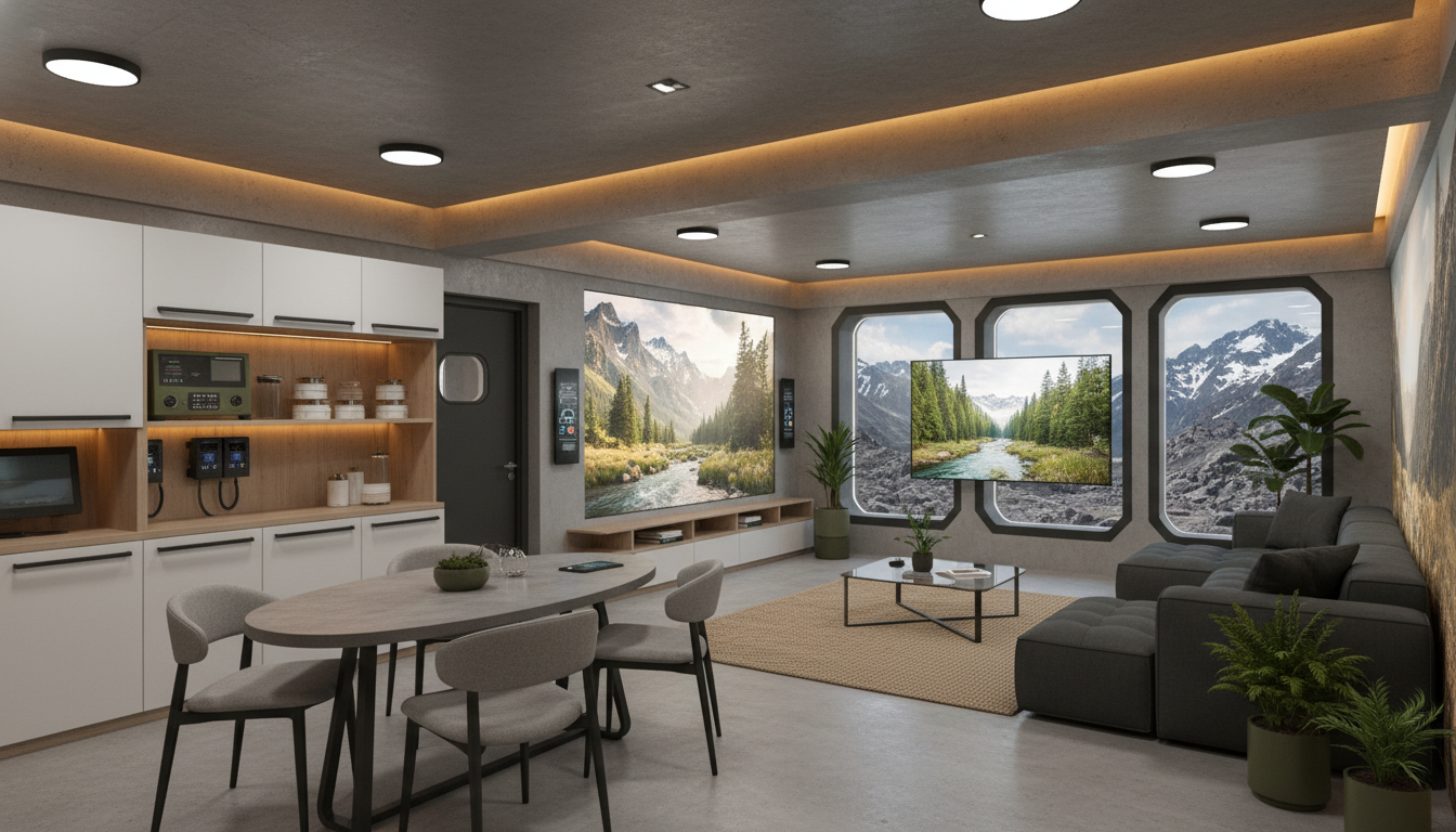 bunker interior design